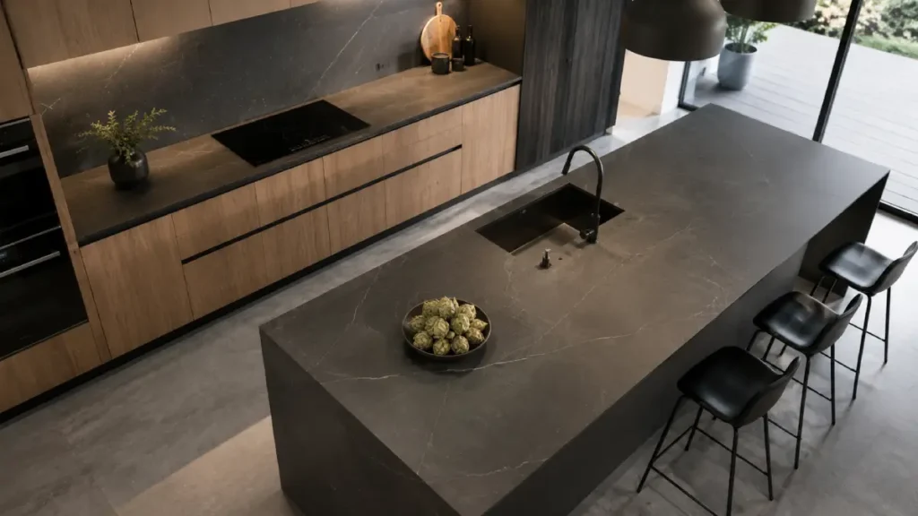 piedra sinterizada para cocina.